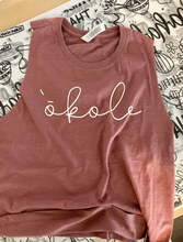 Load image into Gallery viewer, `Ōkole Racerback Cropped Tank